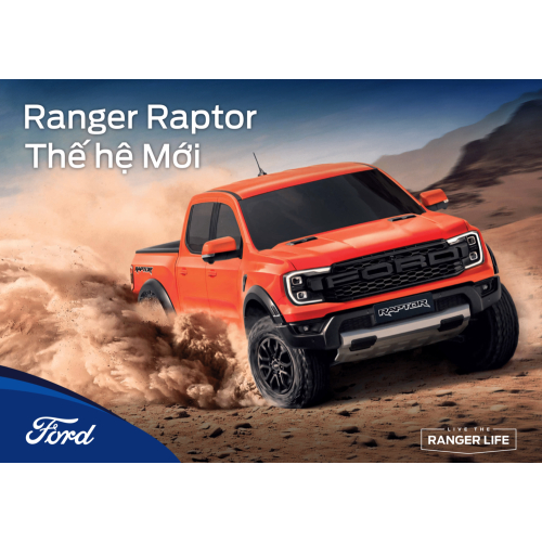 Ford Ranger Raptor Thế Hệ Mới | 4x4 AT